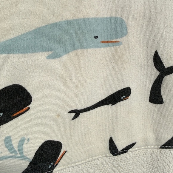 Hudson and Dash handmade kids swim coverup size 8-10 whales - Picture 2 of 6